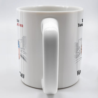 To My Godson, The Only Thing Better Than Being Your Godfather Is Watching You - Personalized Custom Coffee Mug - SON044_MG