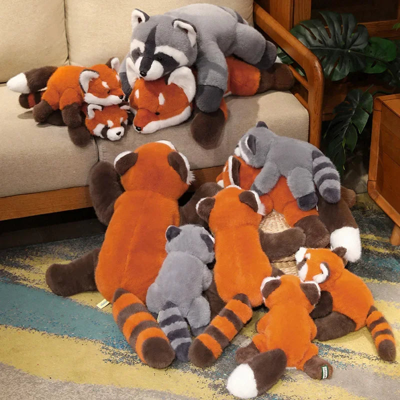 Adorable Weighted Red Panda Plush Toy - Perfect Gift for Kids!