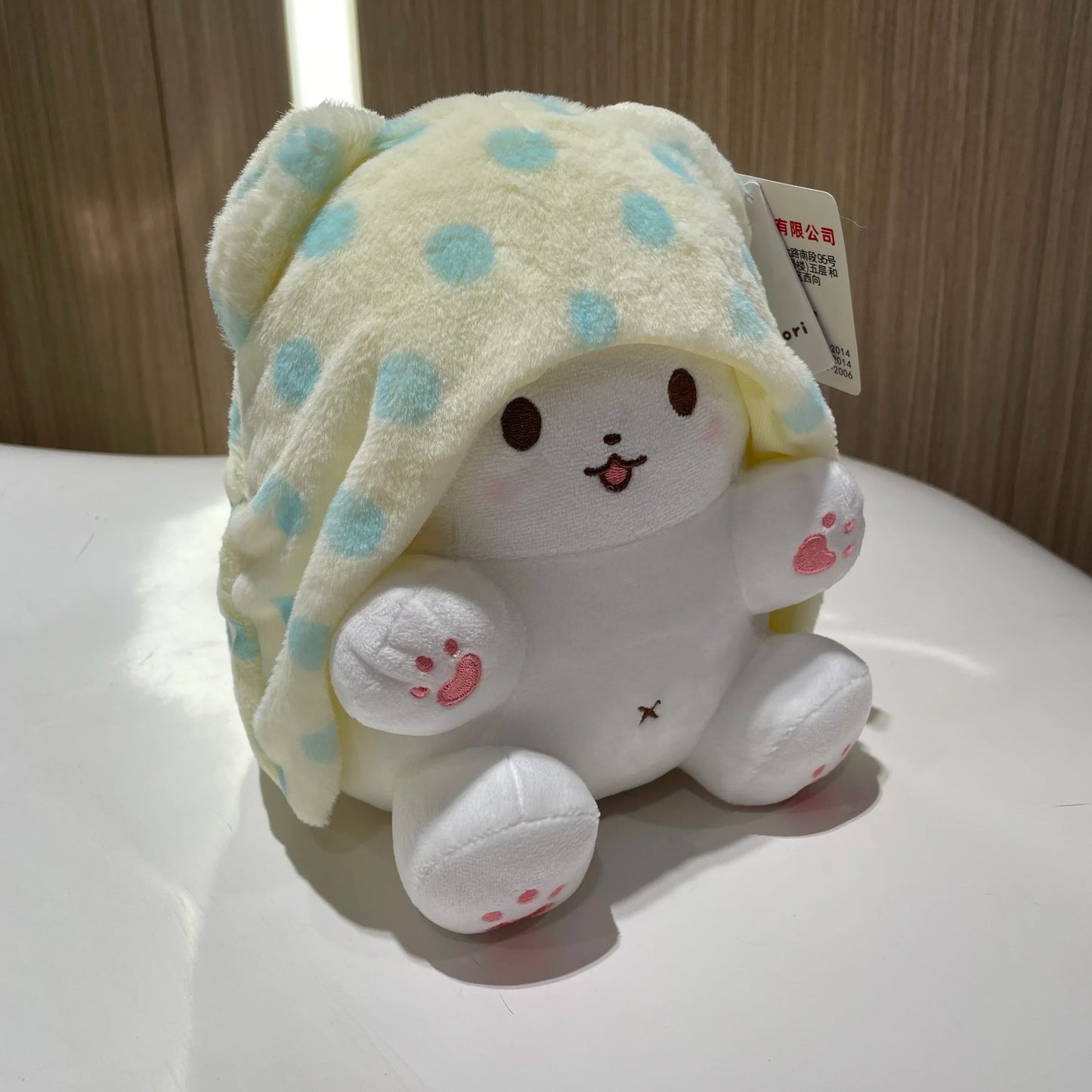 Sanrio Marumofubiyori Plush Doll Soft Hello Kitty Pillow