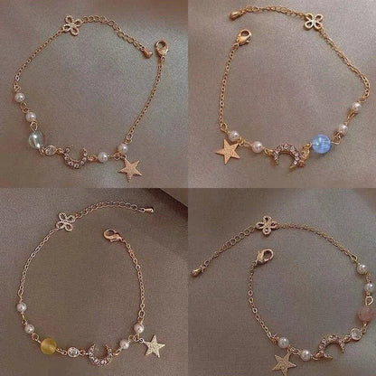 Moon Pearl Bracelet