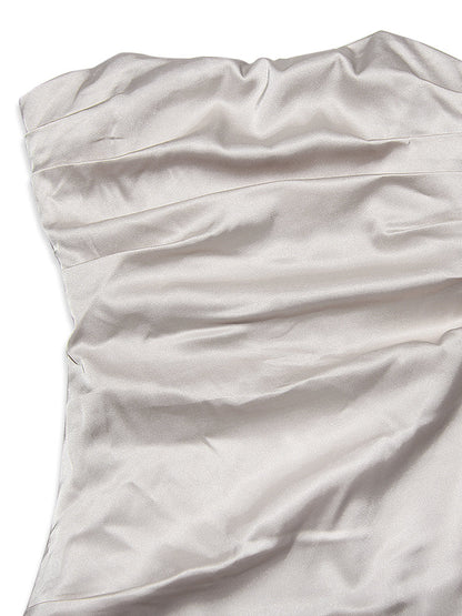Satin Tube Dress