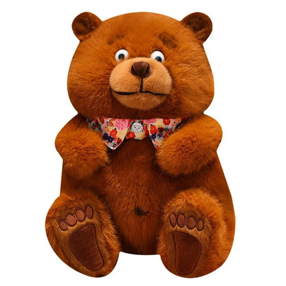 Christmas Teddy Bear Plush Toy Cute Stuffed Bear Gift