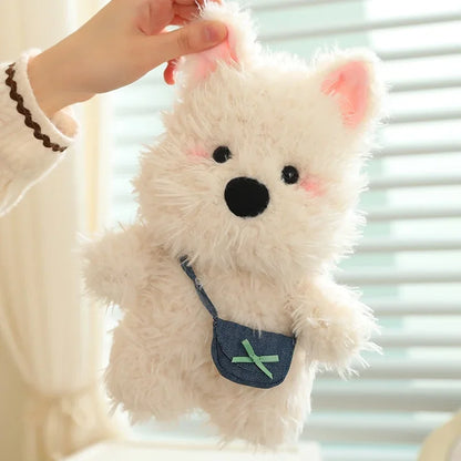 Cute West Highland Terrier Plush Toy - Adorable Puppy Doll for Kids & Gifts