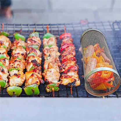 Grillease Rolling Bbq Basket