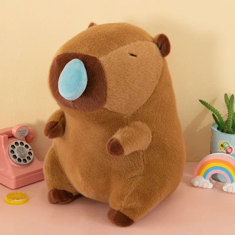 Cute Capybara Plush Toy - Soft, Fluffy, Perfect for Kids & Room Decor!