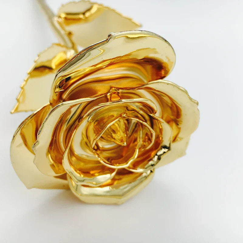 24K Gold Plated Preserved Rose Gift for Wedding & Birthday