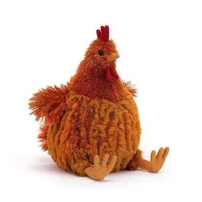 Jellycat 23cm Plush Chicken Toy - Soft, Cute & Perfect for Kids' Gifts!