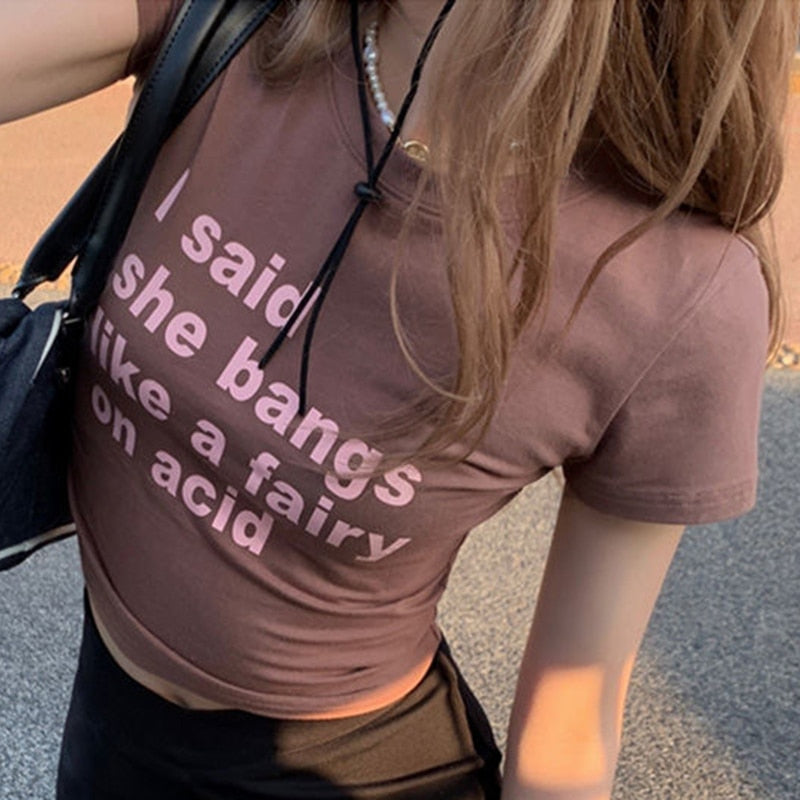 Lettered Graphic Tee