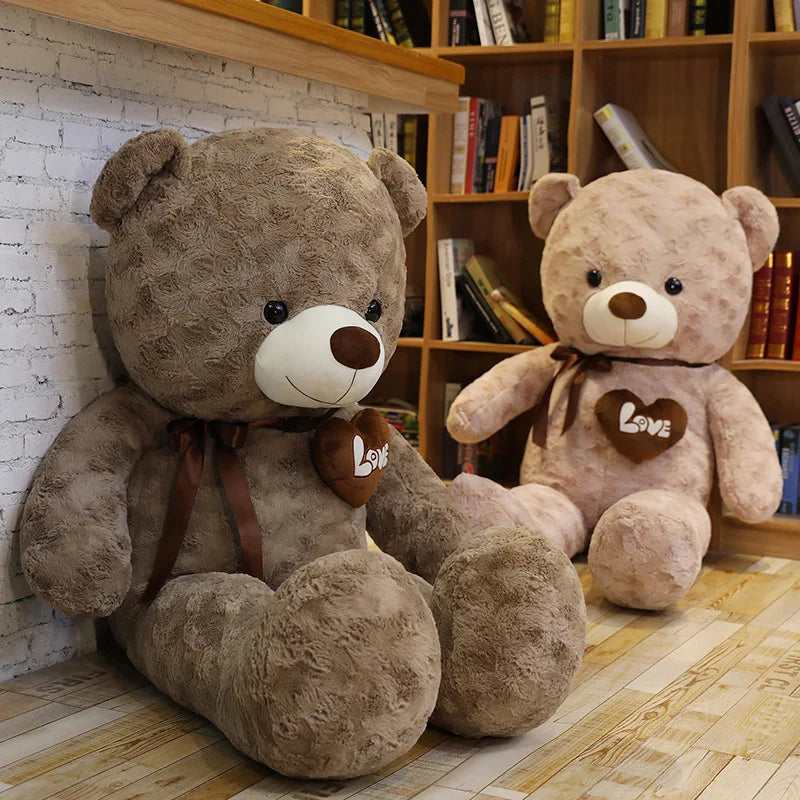 Two-Tone Love Teddy Bear Plush