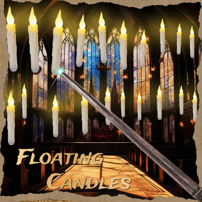 Led Candles With Magic Wand
