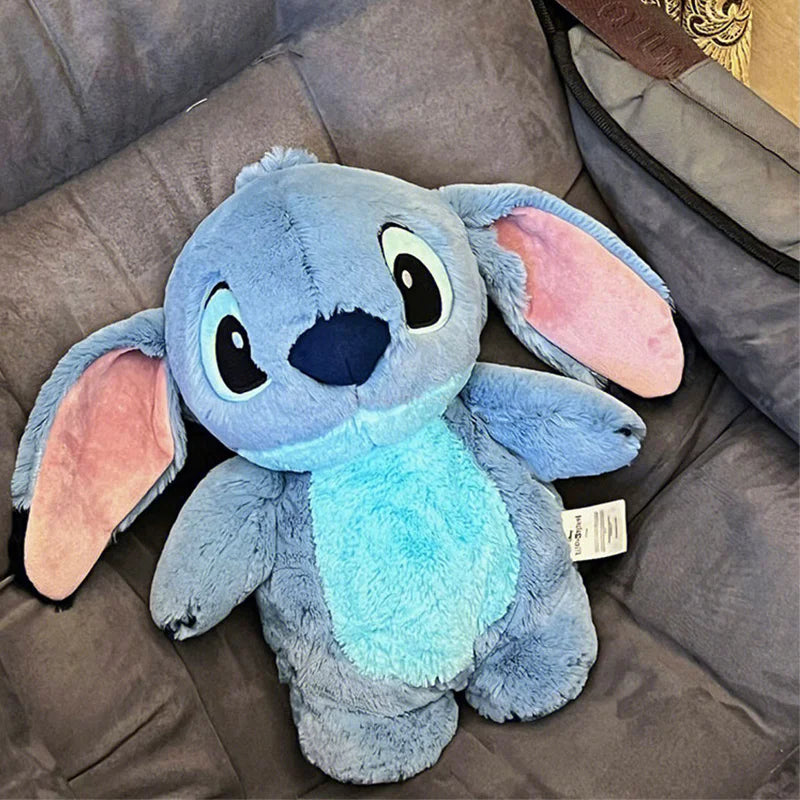 Disney Stitch Plush Hot Water Bottle with Cover