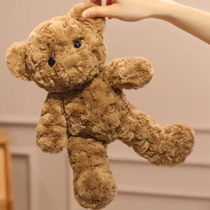 30cm Twisted Teddy Bear Plush Toy Soft Stuffed Animal for Kids