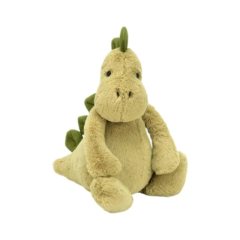 Adorable Green Dinosaur Plush Toy - Soft, Cute, Perfect for Festivals!
