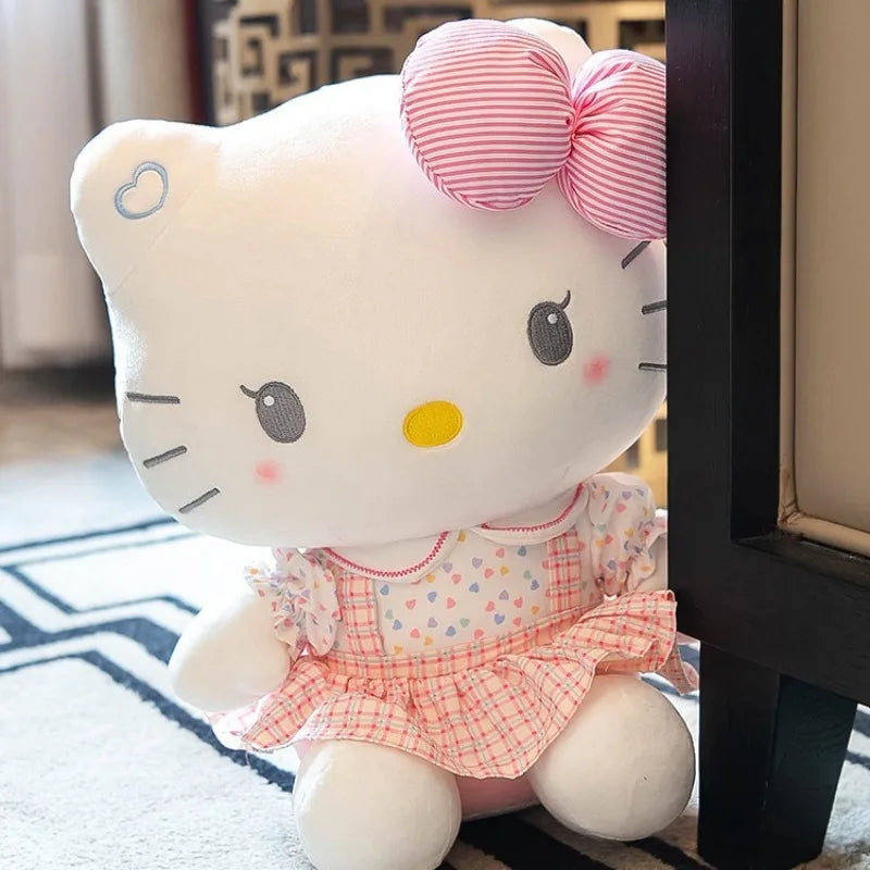 Hello Kitty Plush Pillow Soft Stuffed Doll