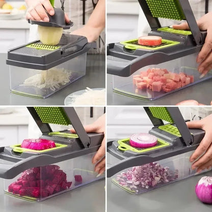 16-In-1 Multifunctional Vegetable Chopper