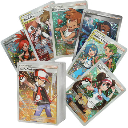 60/100Pcs Pokemon Cards