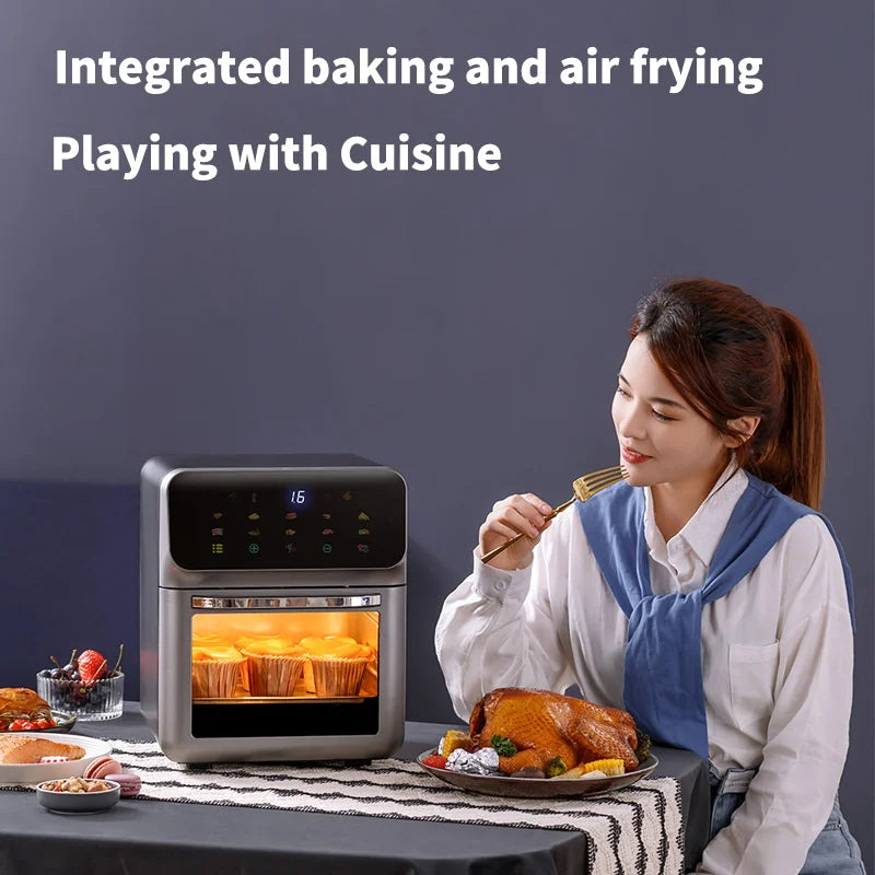 10L Large Capacity Oil-Free Air Fryer