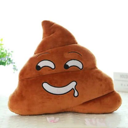 Super Soft Poop Plush Toy - Cute Expression for Kids' Gifts