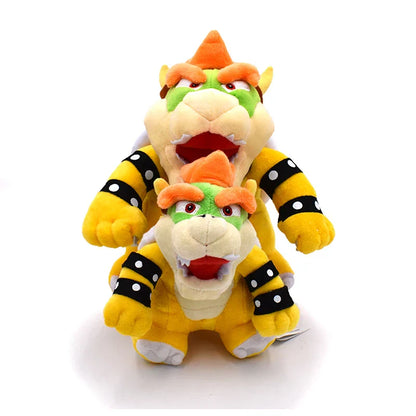Super Mario Bros Plush Toys - Adorable Bowser Jr, Meowser & Lemmy Dolls