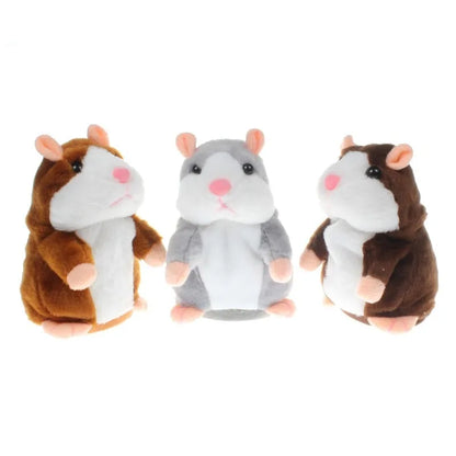 Talking Hamster Plush Toy - Record & Repeat Fun for Kids