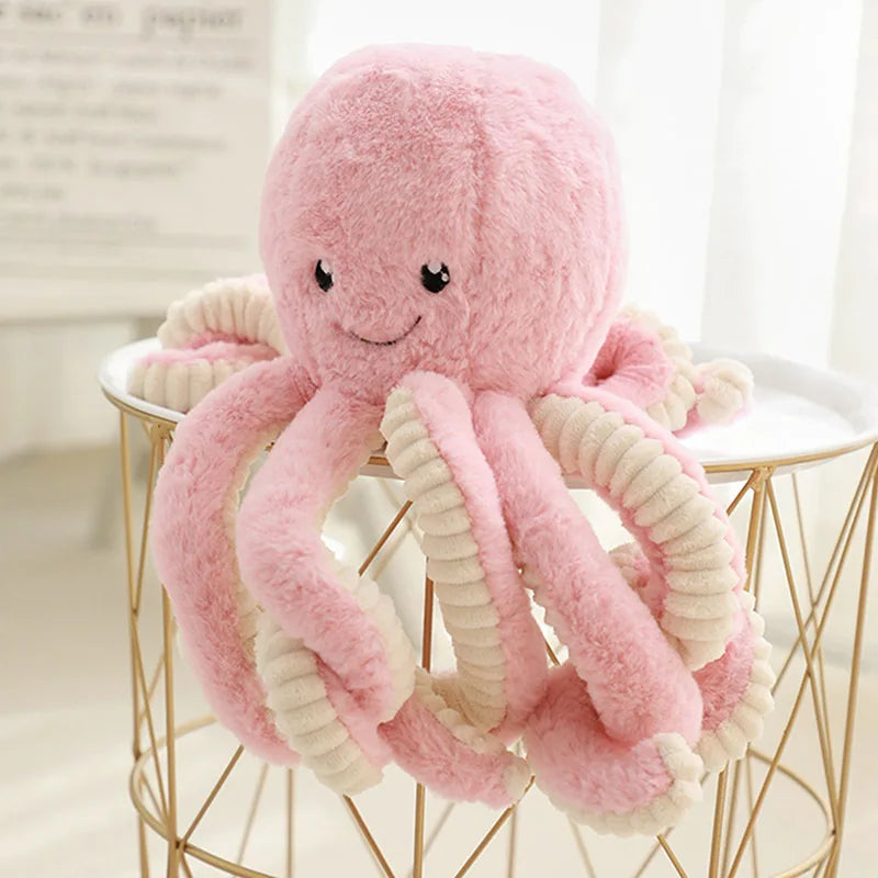 Simulation Octopus Plush Toy - Cute Ocean Creature with Sound