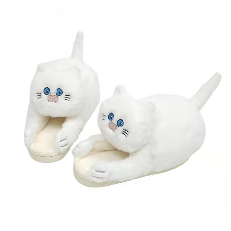 Cuddly Kitty Cat Slippers