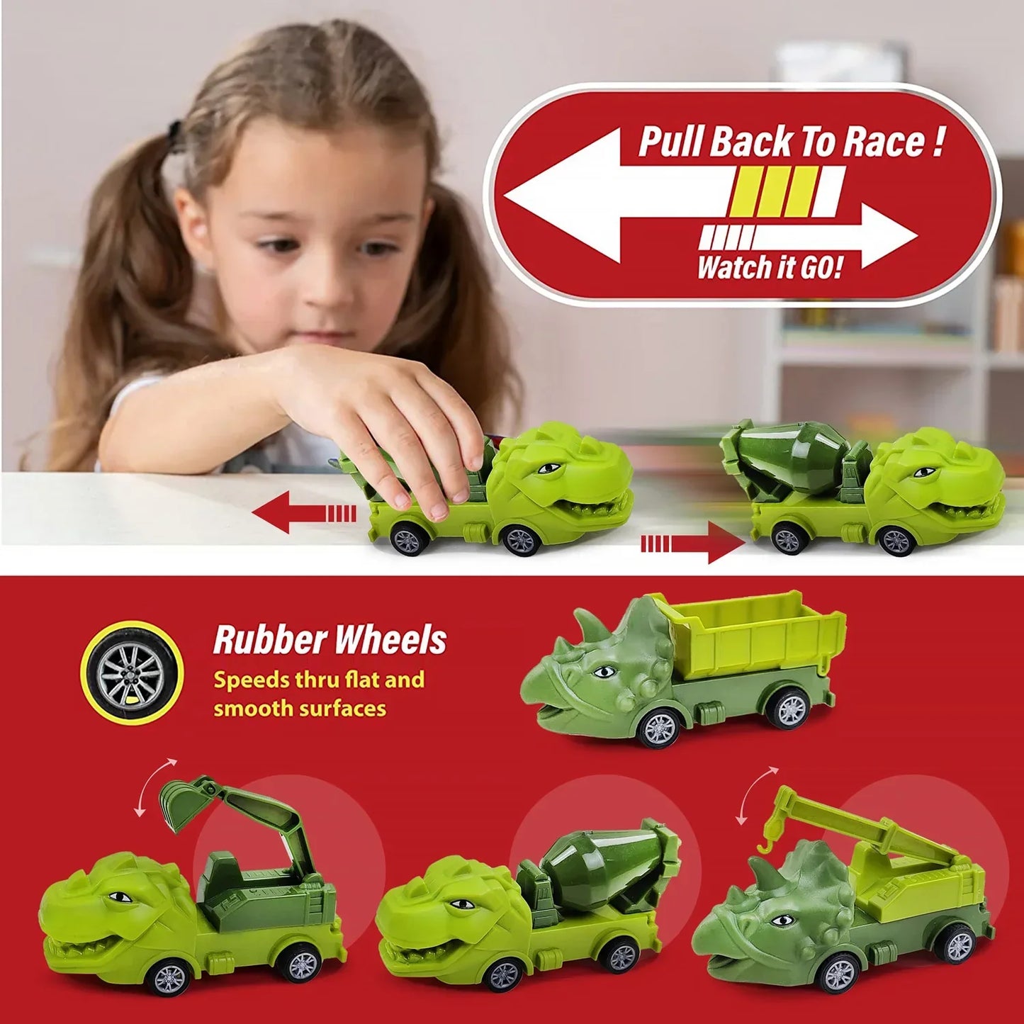Electric Magic Climbing Dinosaur Track Toy