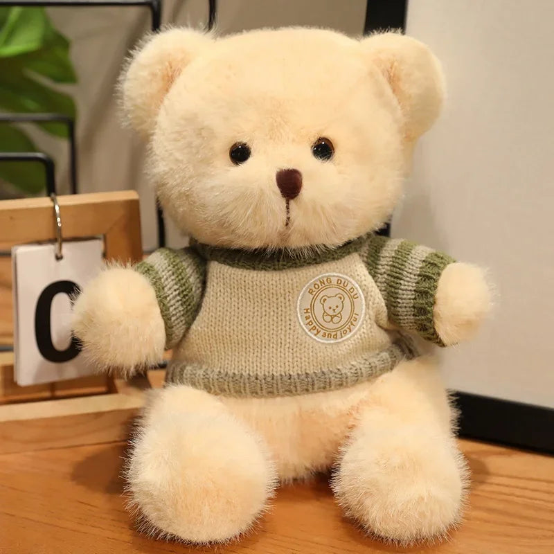 Heart Sweater Teddy Bear Plush