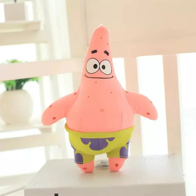 Soft Patrick Star Plush Toy - Adorable Cartoon Doll for Kids' Gifts