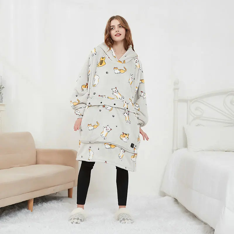 Heating Oversized Hoodie