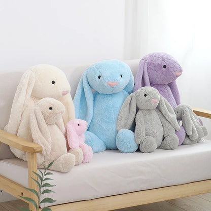 Shy Bunny Plush Toy Soft Floppy-Ear Gift for Girls