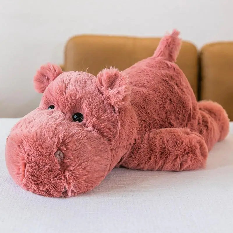 Dinosaur Hippo Weighted Plush Toy - Soft, Adorable Gift for Kids