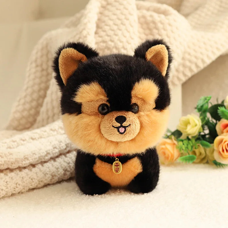 Lifelike Puppy Plush Doll