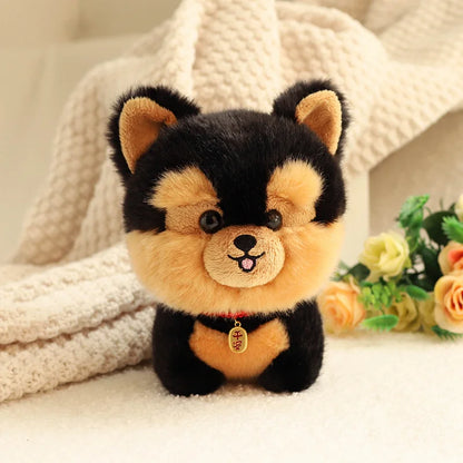 Lifelike Puppy Plush Doll