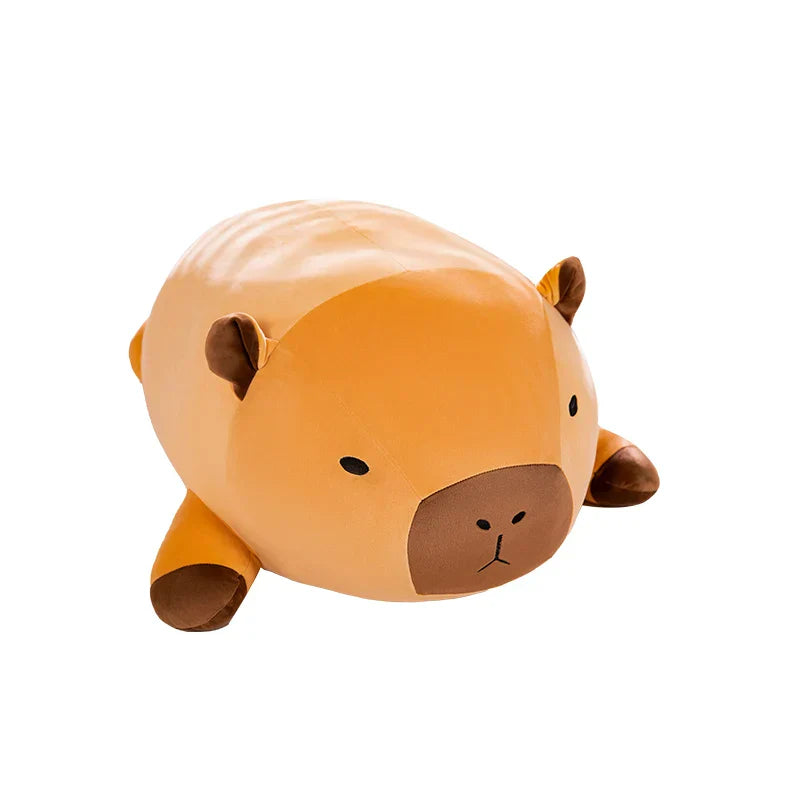 Long Capybara Plush Pillow Soft Stuffed Cushion