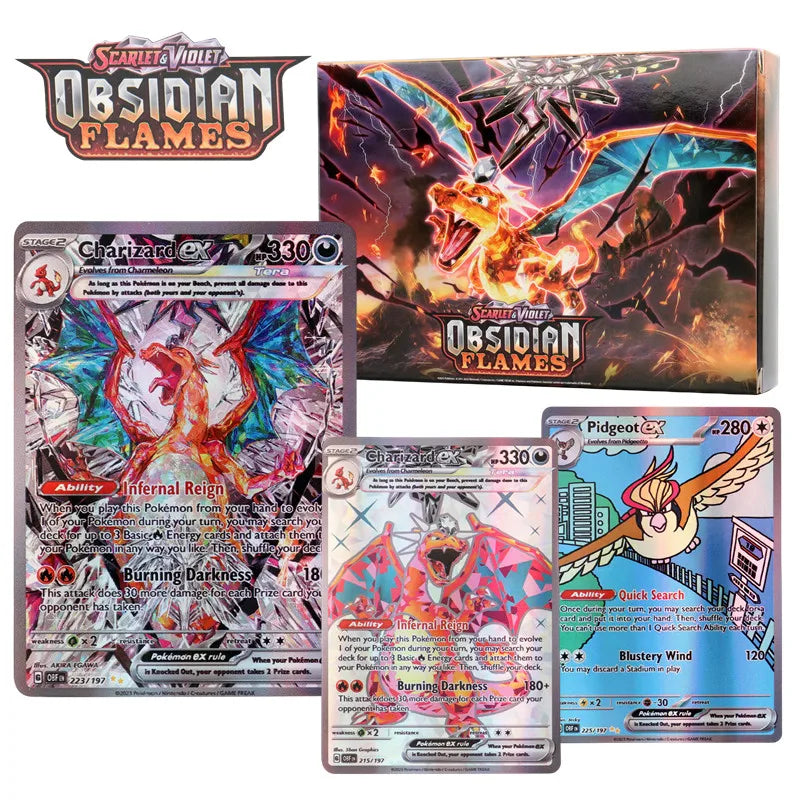 60/100Pcs Pokemon Cards