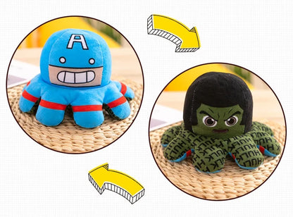 Reversible Superhero Plush Doll 20 to 40 cm
