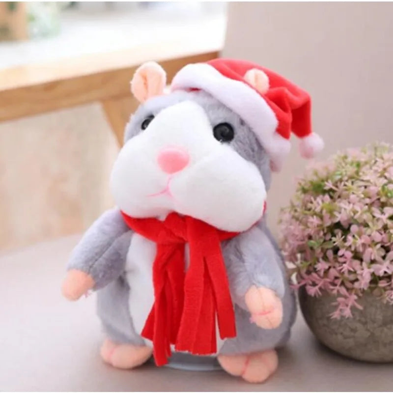 Talking Hamster Plush Toy - Record & Repeat Fun for Kids