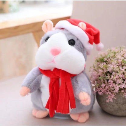 Talking Hamster Plush Toy - Record & Repeat Fun for Kids