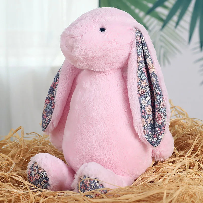Shy Bunny Plush Toy Soft Floppy-Ear Gift for Girls