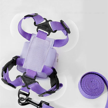 Snack Pouch Dog Harness