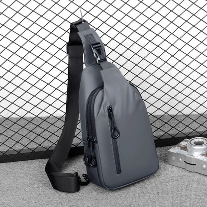 Waterproof Chest Bag With Usb Charging Interface
