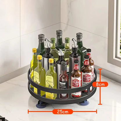 360 Rotating Spice Rack Organizer