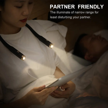 Led Rechargeable Handsfree Reading Lamp