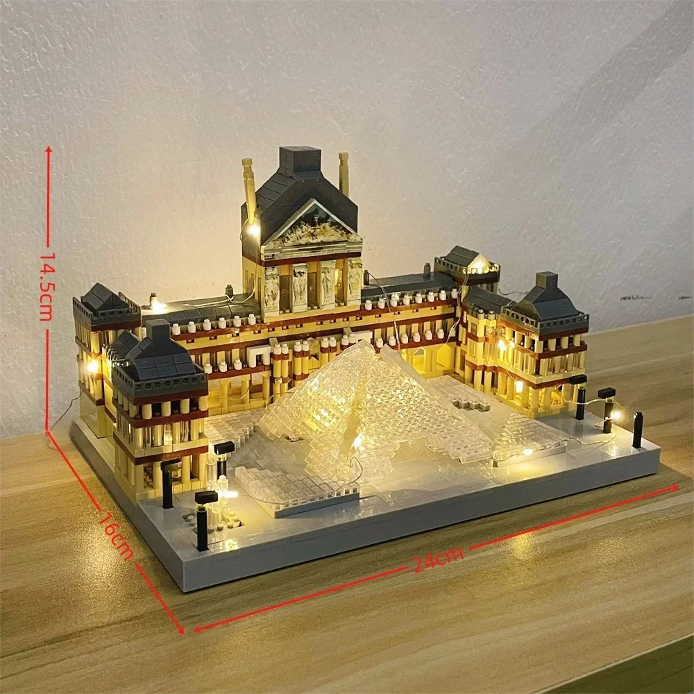 Paris Eiffel Tower Micro Mini Building Blocks