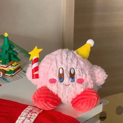 Kawaii Star Kirby Plush Toy - Adorable Ghost & Heart Doll for Kids
