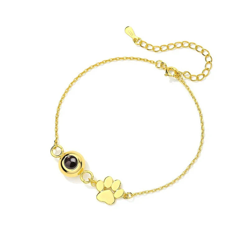 Personalized Photo Projection Name Bracelet