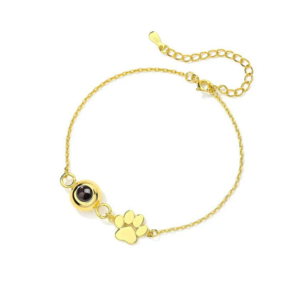 Personalized Photo Projection Name Bracelet