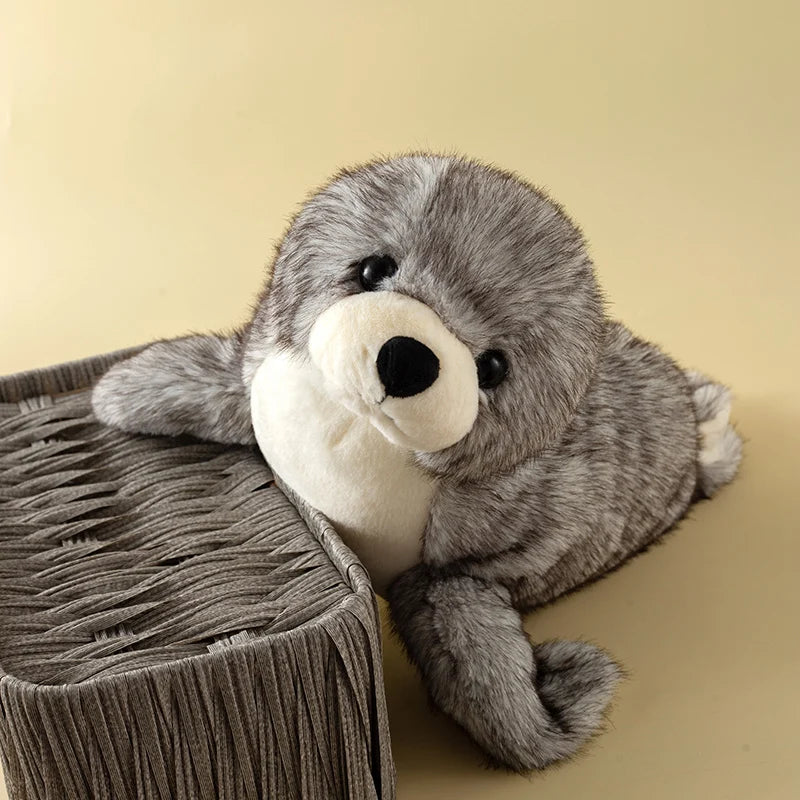 Soft Seal Plush Pillow