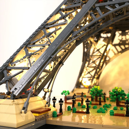 Led Light Kit For Eiffel Tower PARIS World Famous Architecture Building Blocks